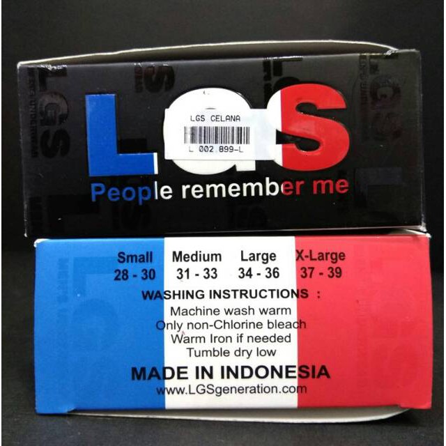 Celana Dalam LGS 899 ISI 3Pcs | Brief LGS SPORT