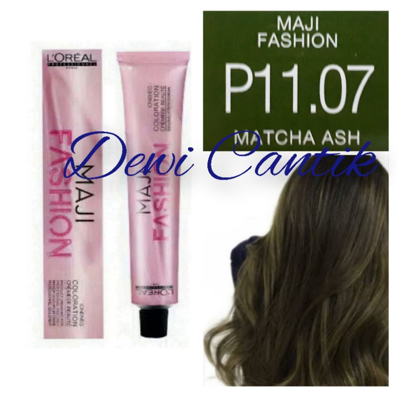 LOREAL MAJIFASHION NO. P11.07 MATCHA ASH