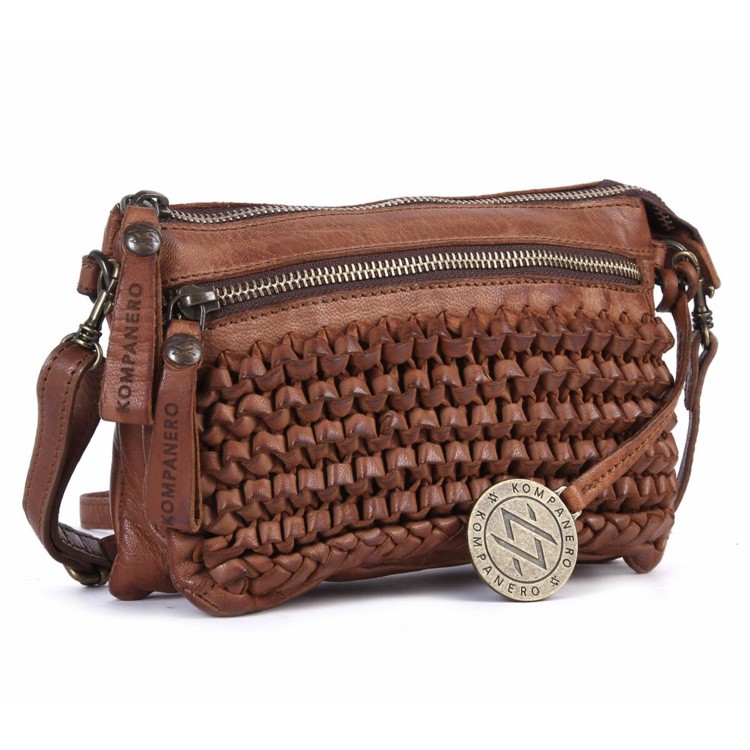 Tas Wanita Handbag Selempang Kulit Asli import USA Classic Vintage Look by Kompanero