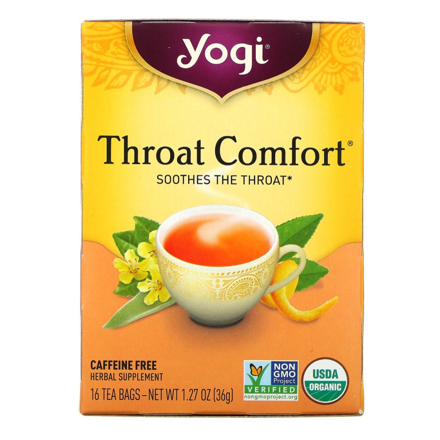 

Yogi Tea THROAT COMFORT Soothes The Troat, 16 Tea Bags