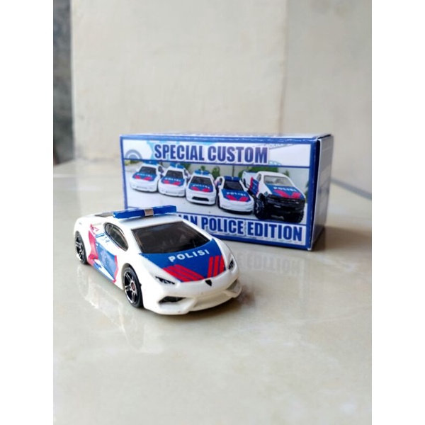 Hot Wheels Polisi Indonesia Lamborghini Huracan LP610-4