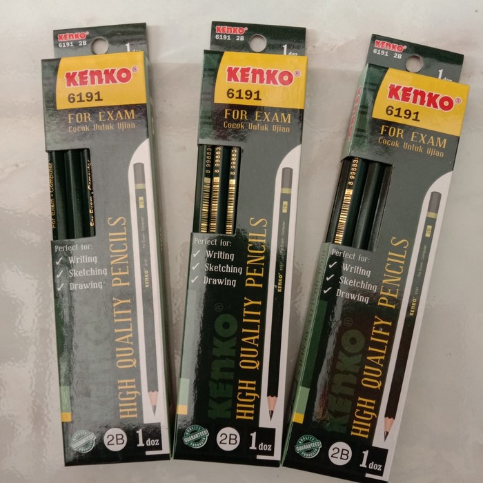 

Distributor Resmi Buku Pelajaran Pensil kenko 6191