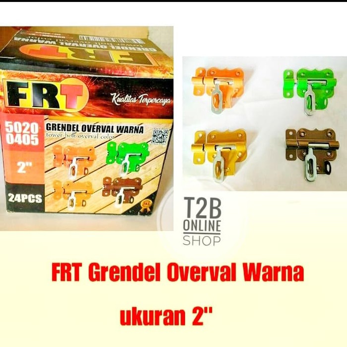 Grendel overpal gembok 2" inch, selot pintu, slot overpal, selot gembok overpal, slot gembok pintu.
