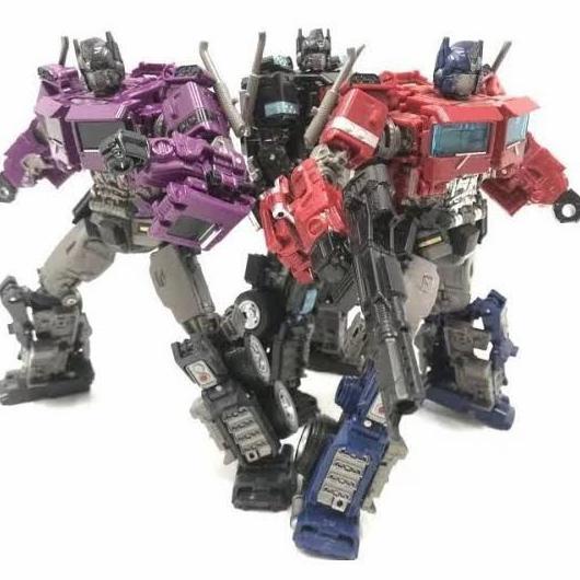 BEST SELLER BMB AOYI TRANSFORMERS OPTIMUS H6001-4A H6001-4B DARK COMMANDER FIGURE HAPPY SHOPING