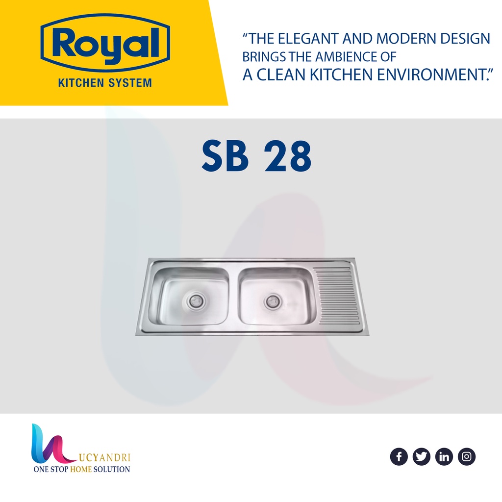 KITCHEN SINK ROYAL SB28