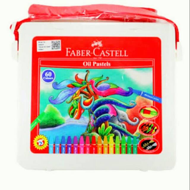 

[BARU] CRAYON FABER CASTELL OIL PASTEL 60 WARNA
