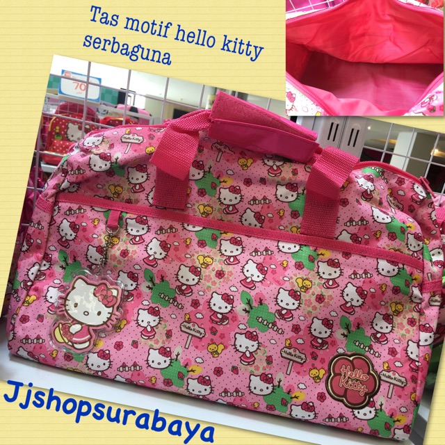 

Tas serbaguna motif hello kitty produk sansan wawa