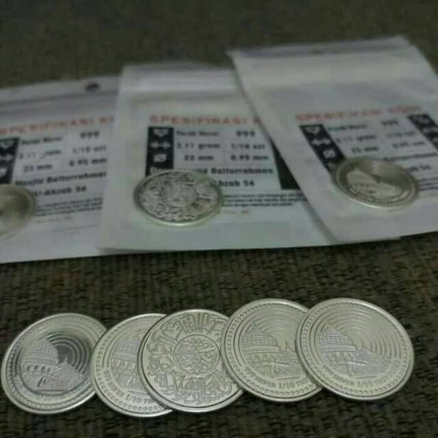 Dirham Sala Koin Perak Murni Shalawat Workshop
