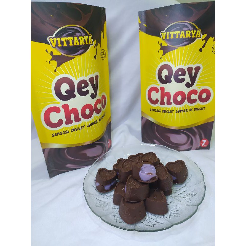 

Qey choco - coklat lumer (7pcs),coklat enak, murah, lumer di mulut, permen, halal, meleleh