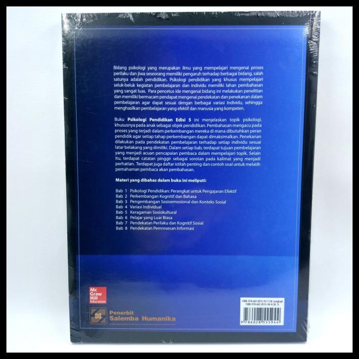 

TERBARUU!! Psikologi Pendidikan Buku 1 Edisi 5 - John W. Santrock TERLARIS