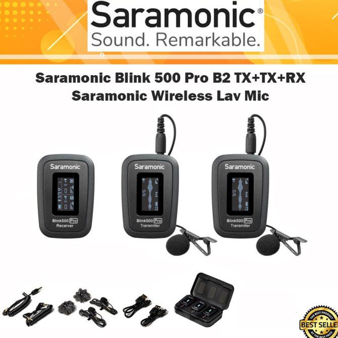 Saramonic Blink 500 Pro B2 TX TX RX Wireless Lavalier Mic Original