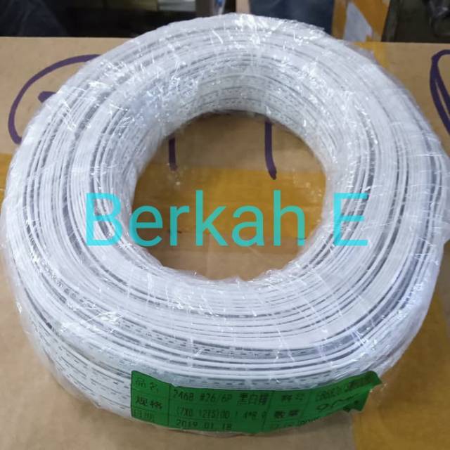 Kabel pita 6 pin 1 roll 80 meter