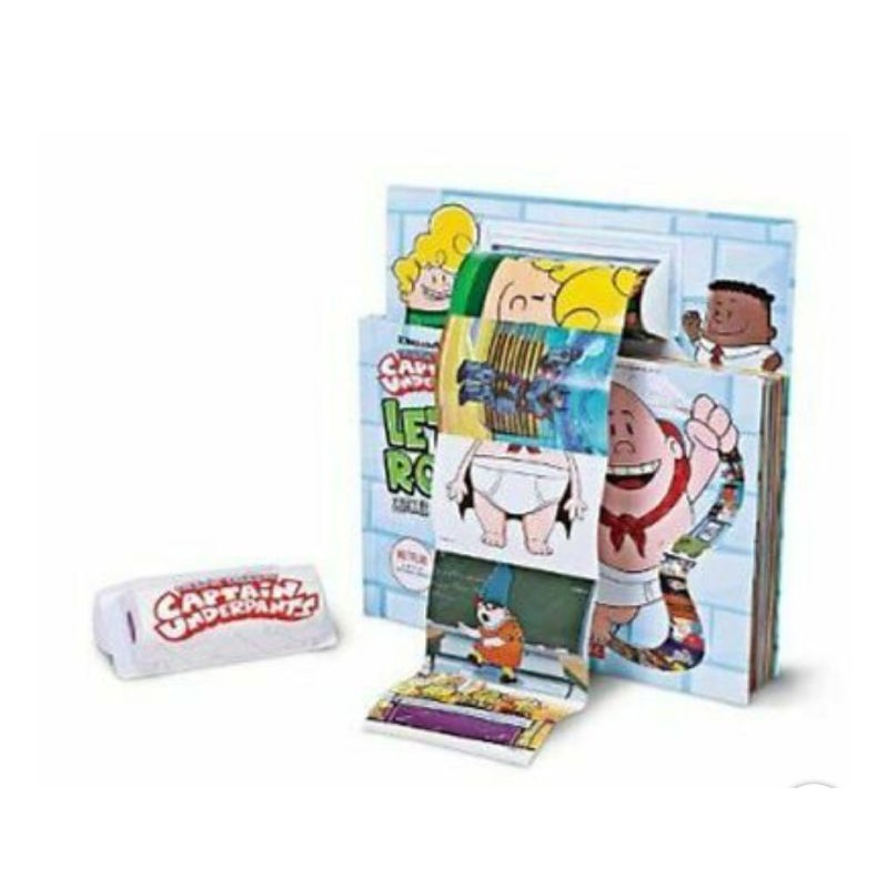 

CAPTAIN UNDERPANTS TV : LET'S ROLL STICKER ACTIVITY BOOK