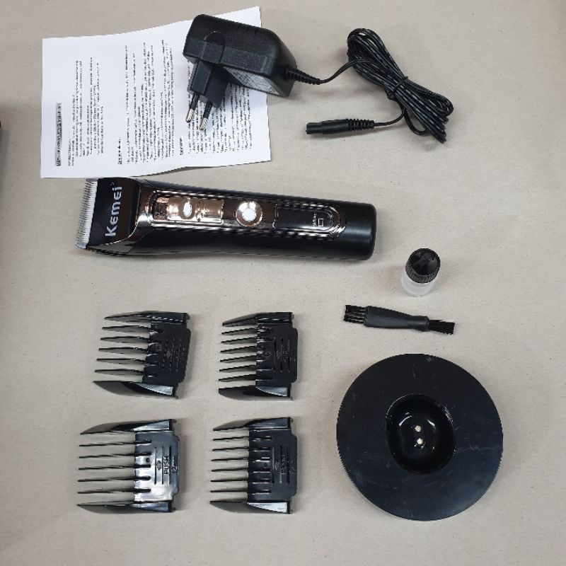 Alat Cukuran Rambut Kemei Bayi Wanita km2555 Hair Clipper Cas