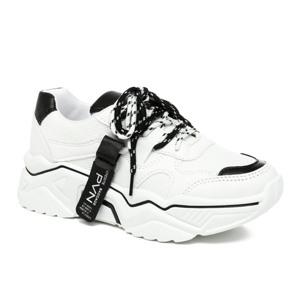 [ORIGINAL] PVN Jipyeong Sepatu Sneakers Wanita Sport Shoes Black 099