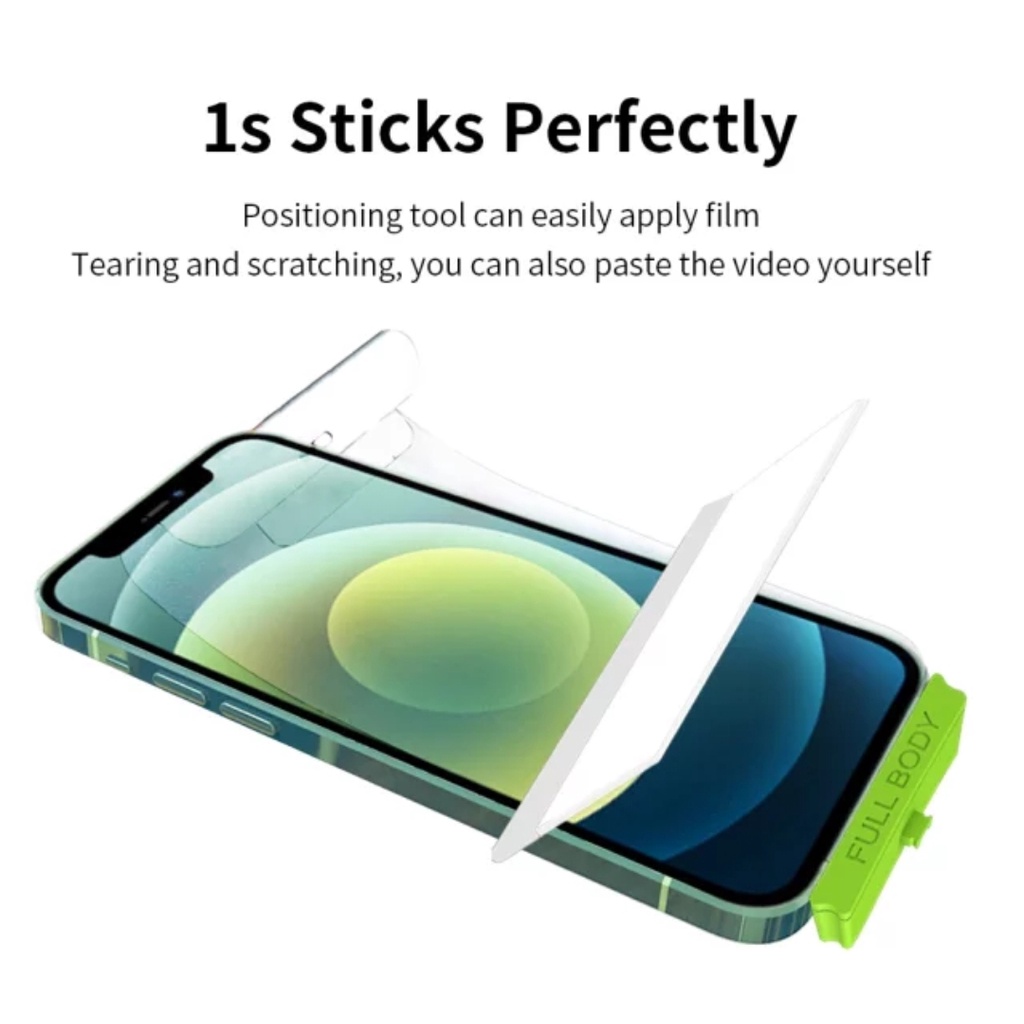 Best Suit Screen Guard Hydrogel Depan Belakang CLEAR Full Cover Iphone 12 13 Mini 11 12 13 Pro max 11 x Xr Xs max