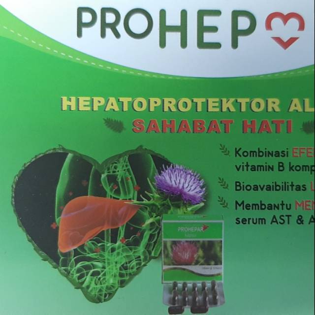 PROHEPAR - suplemen untuk kesehatan hati (liver) anda