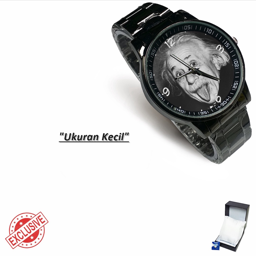 Jam Tangan Rantai Couple ALBERT EINSTEIN (Nice)