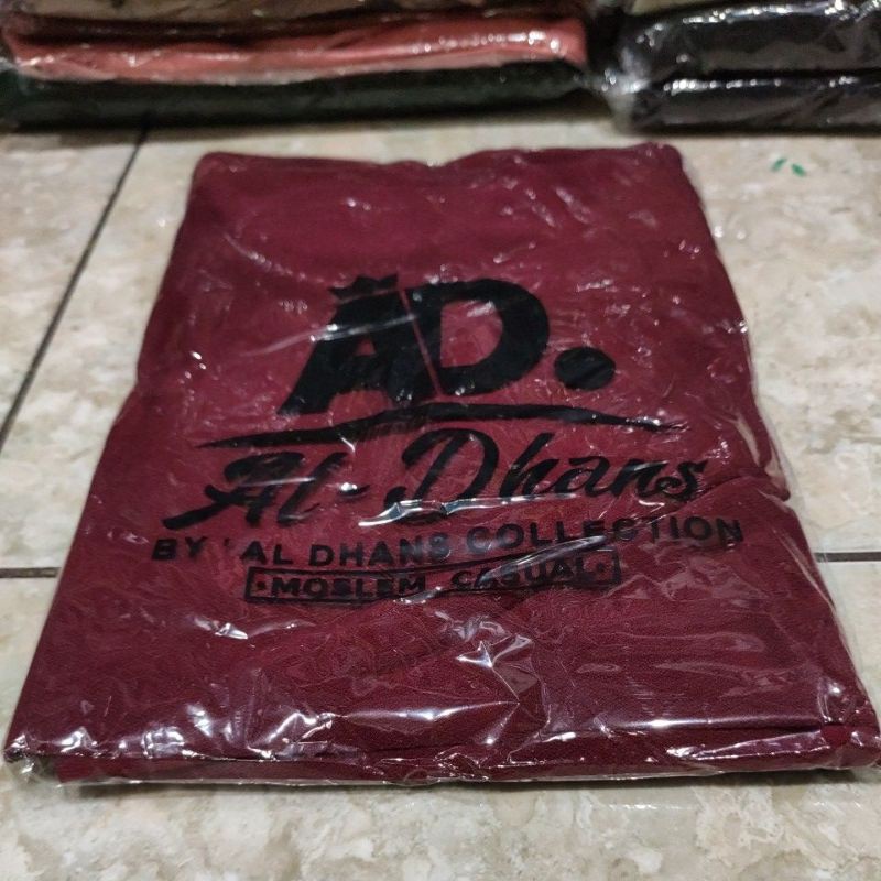 HIJAB INSTAN SHERIN POLOS ORI AL-DHANS-Maroon