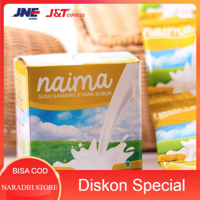 

Susu Etawa NAIMA Original 100% (hati2 barang palsu) Susu kambing etawa susu kambing etawa bubuk