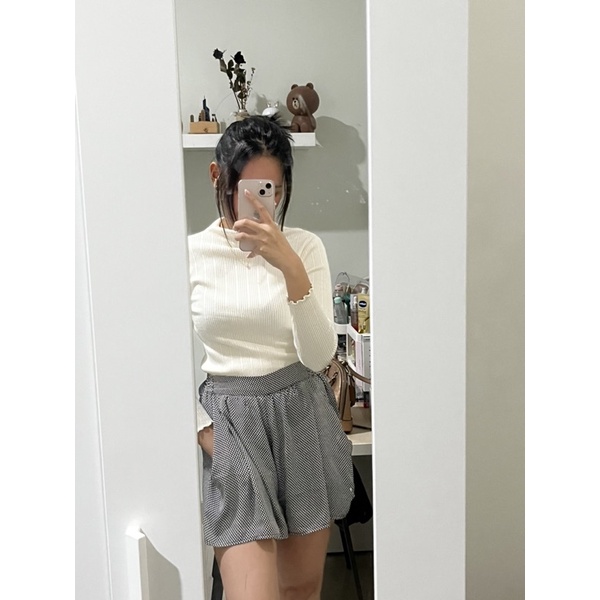 preloved skort uniqlo