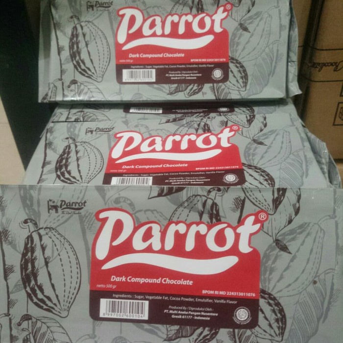 

Coklat Blok Parrot 500gr