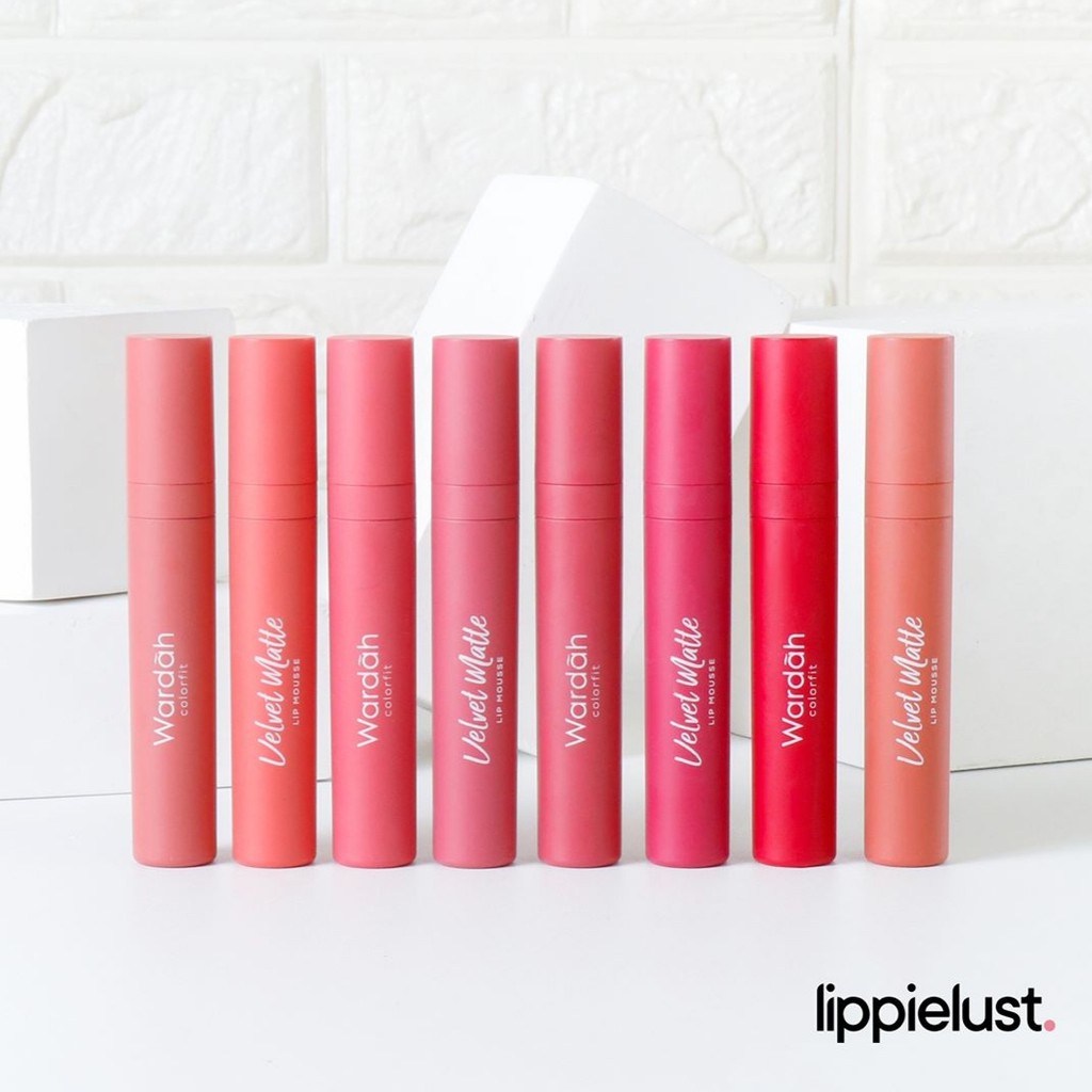 WARDAH Colorfit Velvet Lip Mousse - Lipstick Lipstik Lipcream BPOM