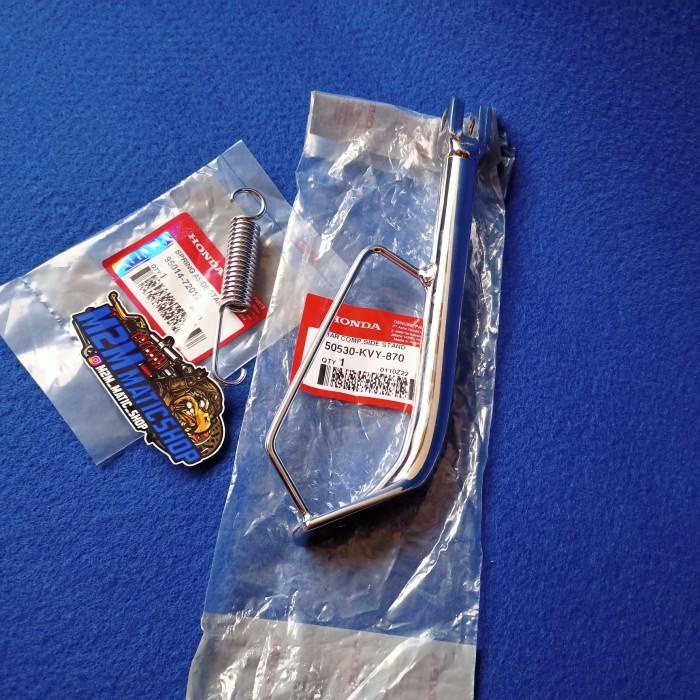 Standar Samping Atau 1 beat Karbu Original Honda Chrome