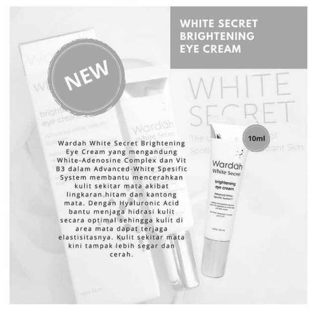 WARDAH WHITE SECRET EYE CREAM