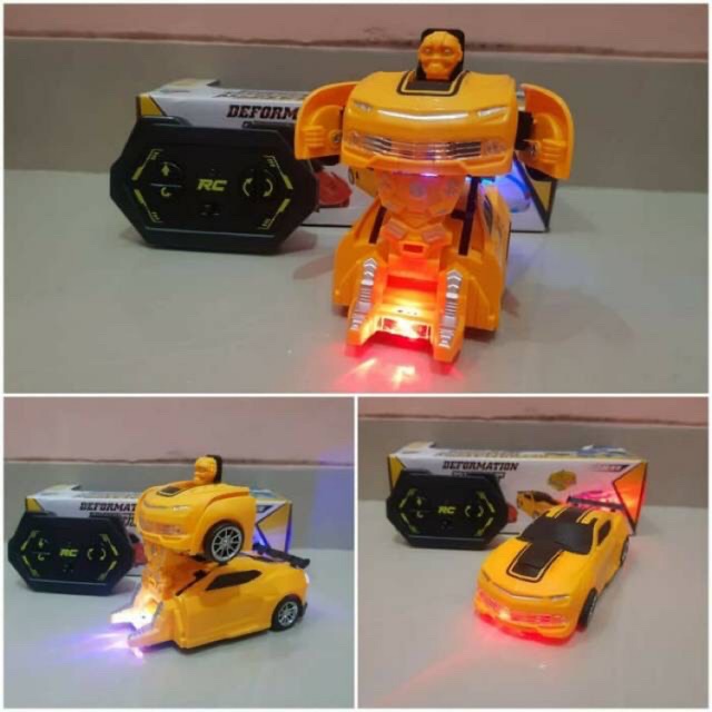 MOBIL REMOTE CONTROL BISA JADI ROBOT - MAINAN MOBIL RC MOBIL BISA JADI ROBOT - MAINAN EDUKASI