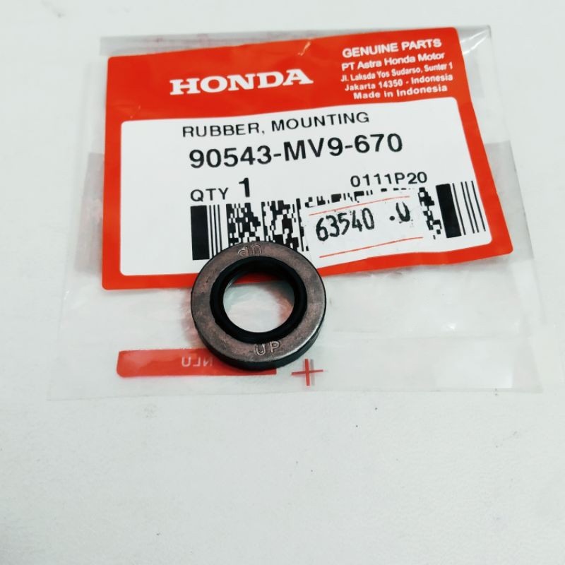 HONDA ORI AHM KARET SIL SEAL BAUT HEAD RUBBER MOUNTING 90543-MV9-670