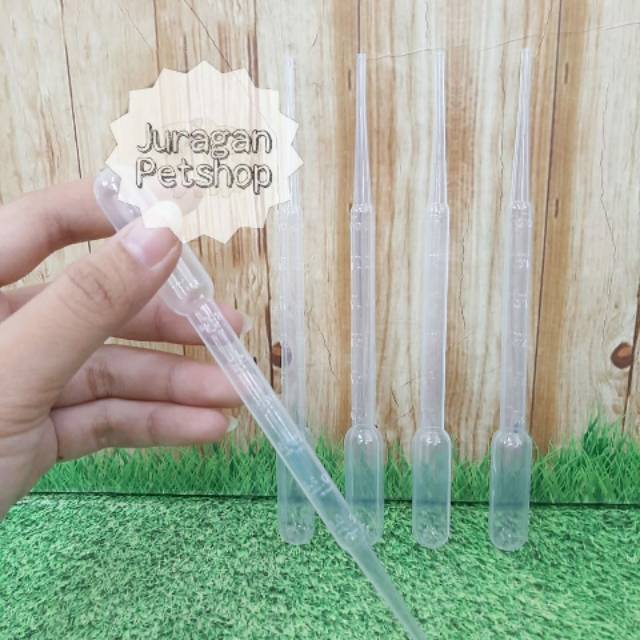 PIPET PLASTIK | Alat Bantu Suap Kucing/Anjing | Spet Pipet Plastik