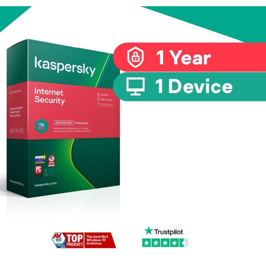 Kaspersky Internet security 1 user