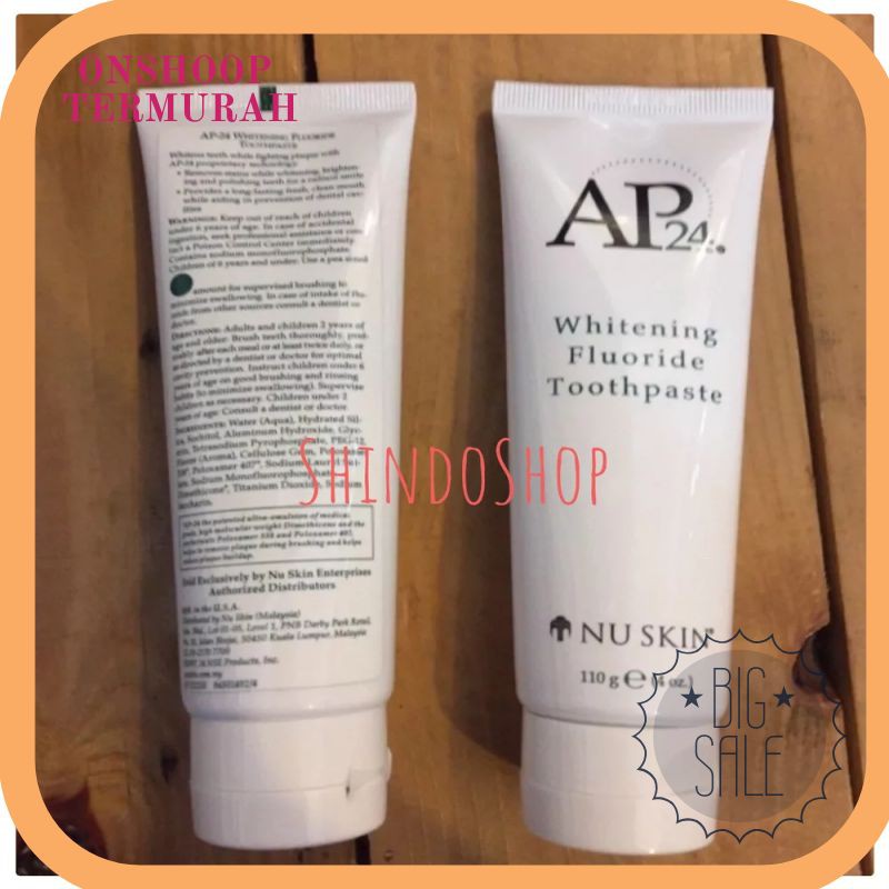 Termurah Pasta Gigi Pemutih dan Penghancur Plak Pasta Gigi AP 24 Terlaris