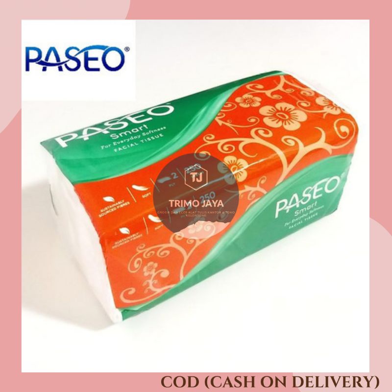 Tisu Paseo Refill 250sheet 2ply | Tissue Paseo Refill | Tisu wajah | Tissue Paseo isi 6 kecil