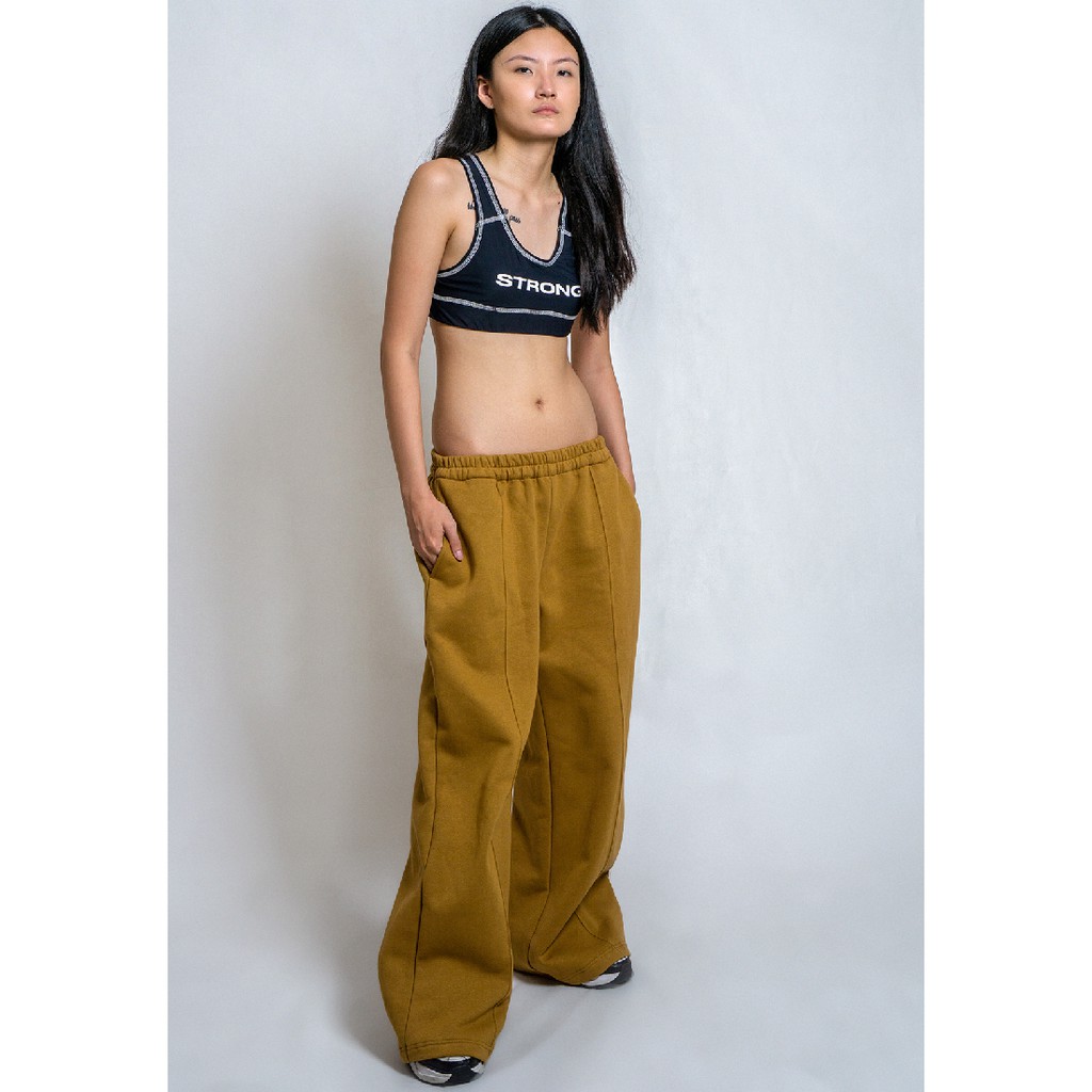 OCWA BEY FLARE SWEATPANTS MUSTARD