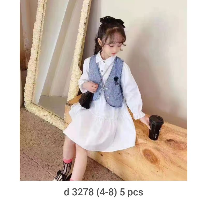 TUNIK HEART+VEST JINS