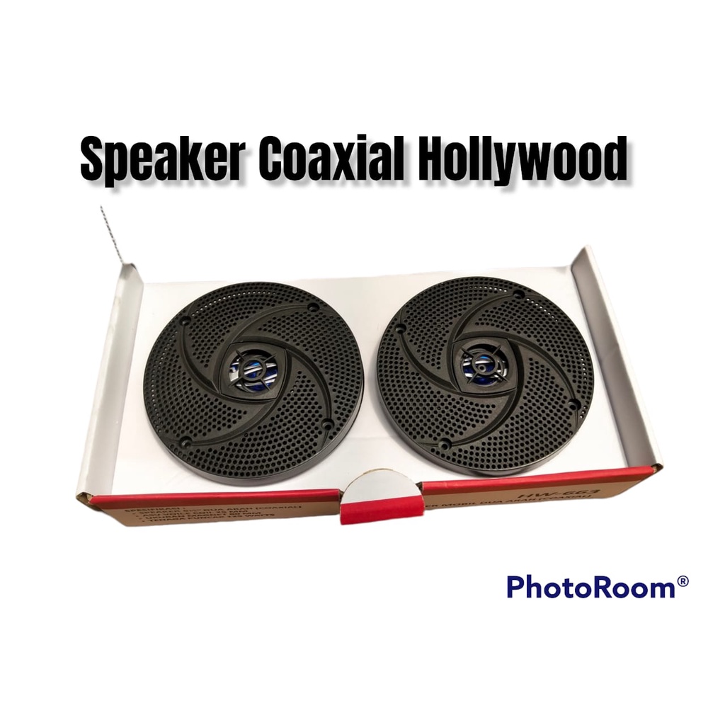 SPEAKER COAXIAL HW663 2 WAY 6/6.5 INCH HOLLYWOOD HW-663 SPEAKER PINTU MOBIL Audio