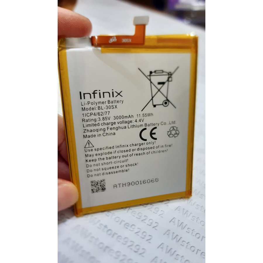 Battery Batre Baterai INFINIX S2 / S2 PRO / X522 / INFINIX BL-30SX BL30SX BL 30SX