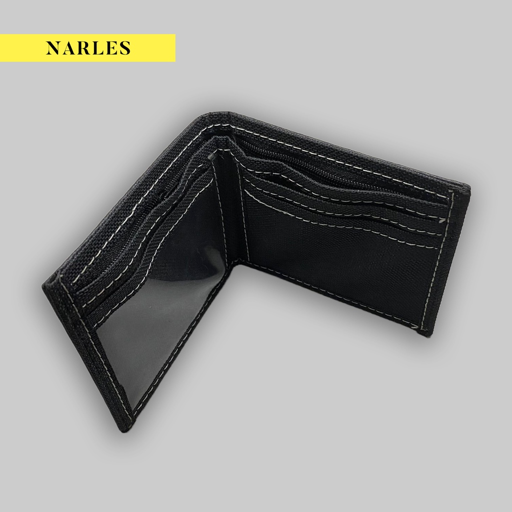 Dompet Kulit Pria Narles - Lipat Dompet Kulit Men Fashion Leather Wallet