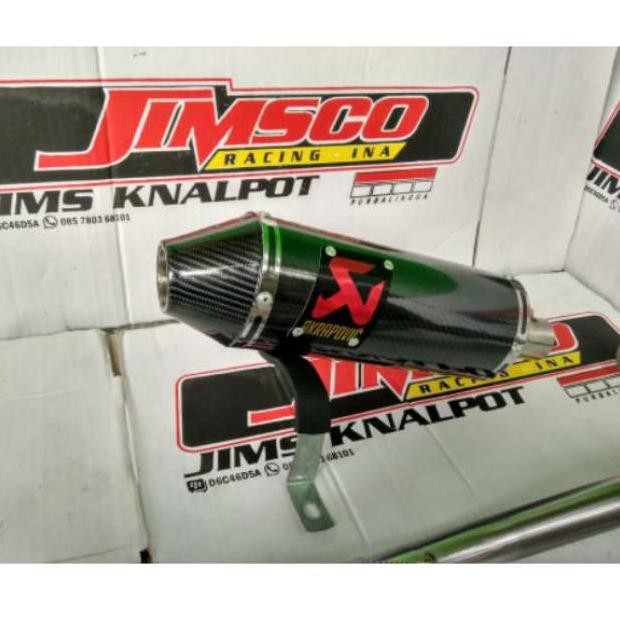 [ART. 9833] Knalpot Akrapovic Slencer only KLX D-Tracker 150 CRF 150 dan bisa modif trail.