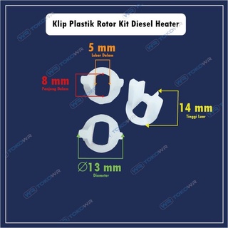 Klip Plastik Rotor Kit Diesel Heater 30kw/50kw/60kw