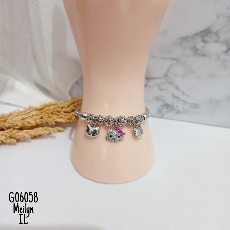 Gelang meilyn HK silver G06058