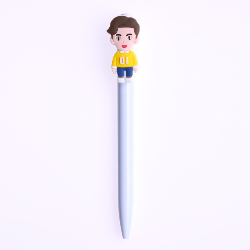 [Bayar Di Tempat]KPOP EXO Black Ballpoint Pen Student School Accessories pena