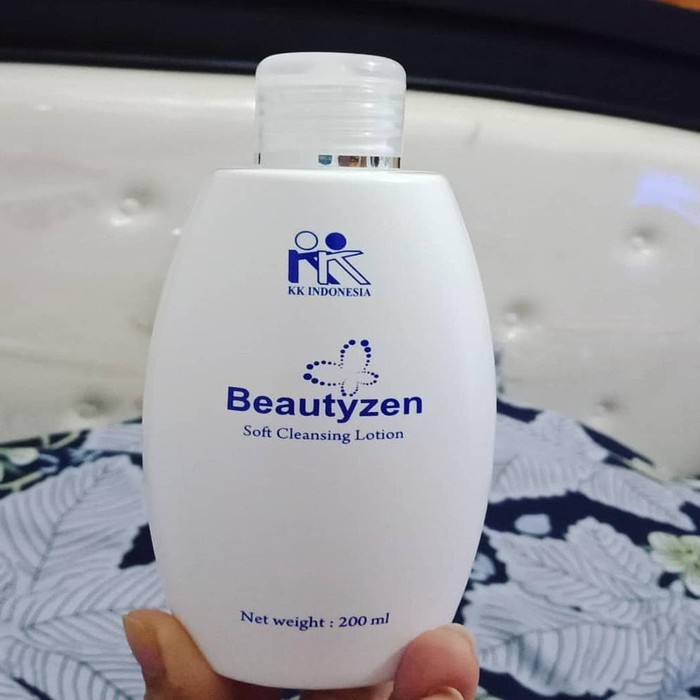 Beautyzen Soft Cleansing Lotion Pembersih, Gentle Refreshing Toner Penyegar Wajah Alami KK Indonesia