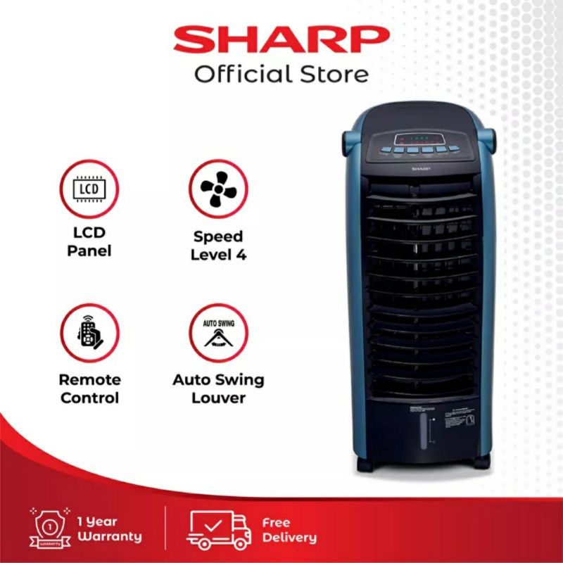 Pendingin Udara Sharp Air Cooler PJ-A36 TY-B 65 Watt / Kipas Angin Penyejuk Udara Tangki Air 6 Liter
