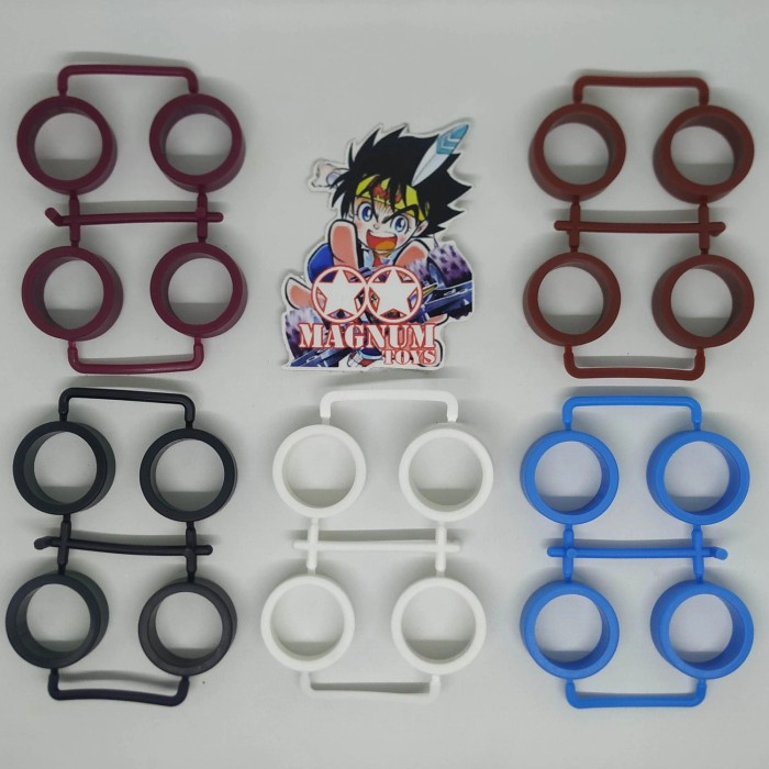 rep tamiya ban low friction warna / ban maroon