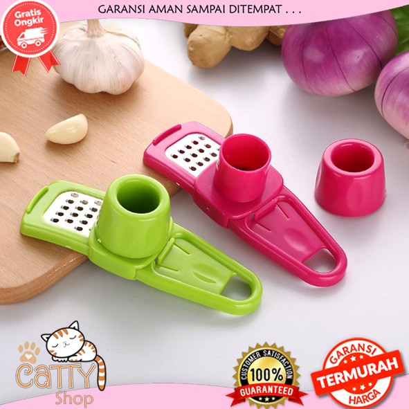 CATTY PARUTAN MINI MULTIFUNGSI UNTUK BAWANG KEJU JAHE ONION SLICER / PRESS CHOPPER GARLIC IMPORT