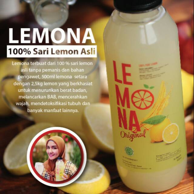 

Lemona 100 % lemon dan Halal