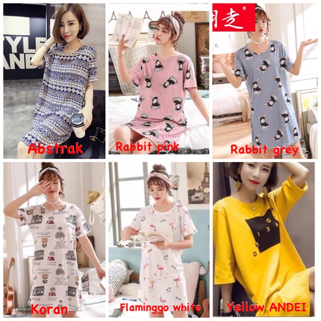 JC Daster Dress Import / Daster wanita import murah / Daster wanita tebaru